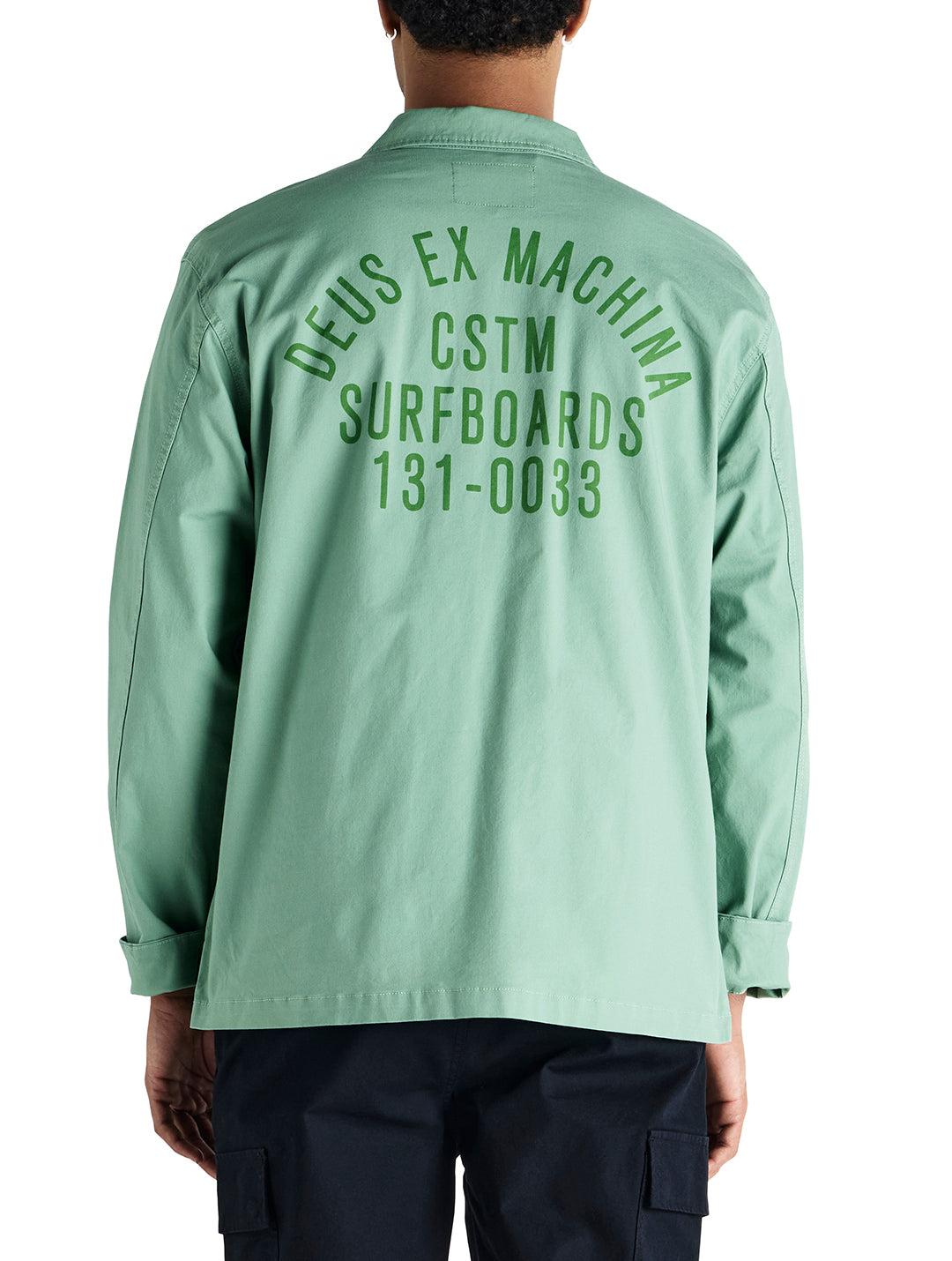 Tommy Poplin Surf Shirt - Shale Green Product Image