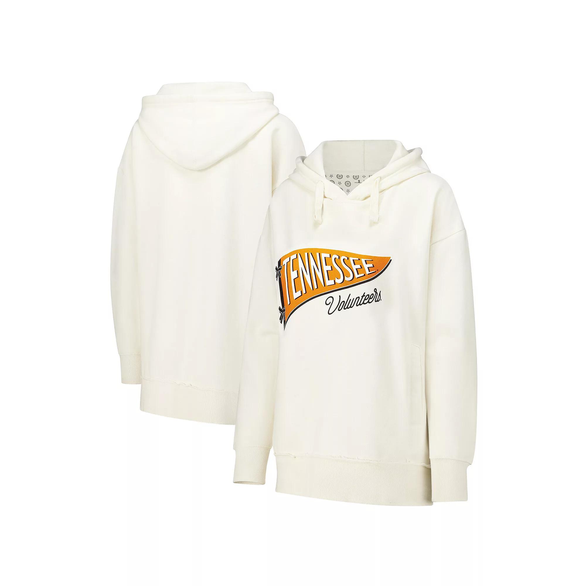Women's Pressbox Cream Tennessee Volunteers Marni Pullover Hoodie,  Product Image
