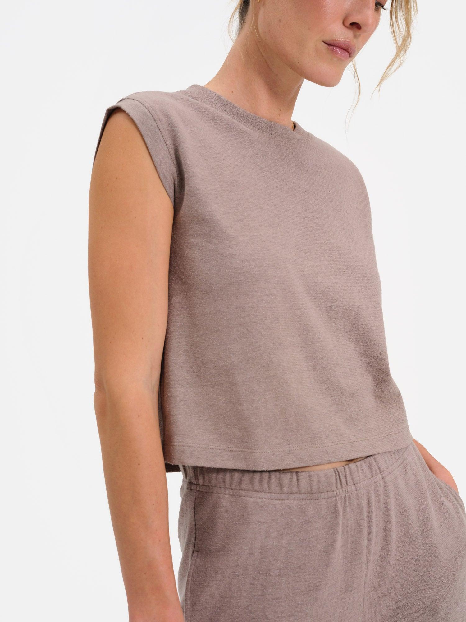 Regenerative Hemp Muscle Tank Female Product Image