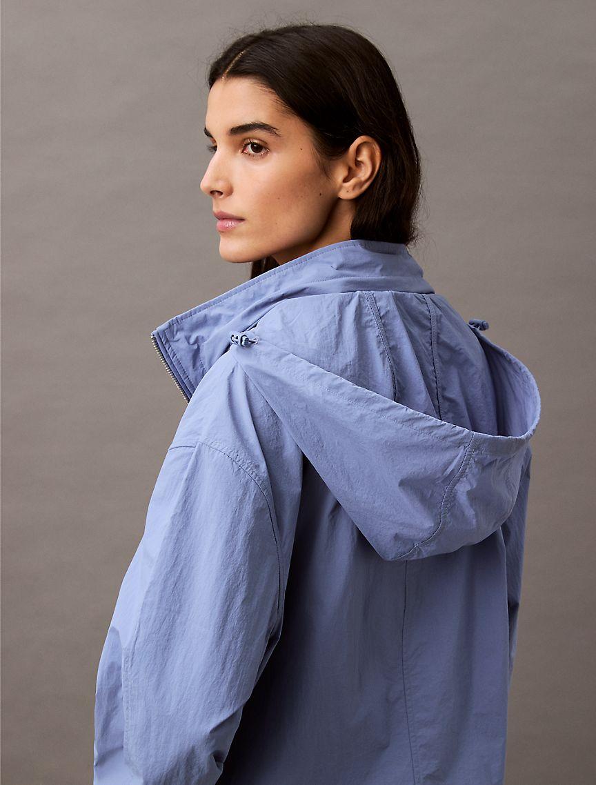 Scuba Cropped Relaxed Bomber Jacket Product Image