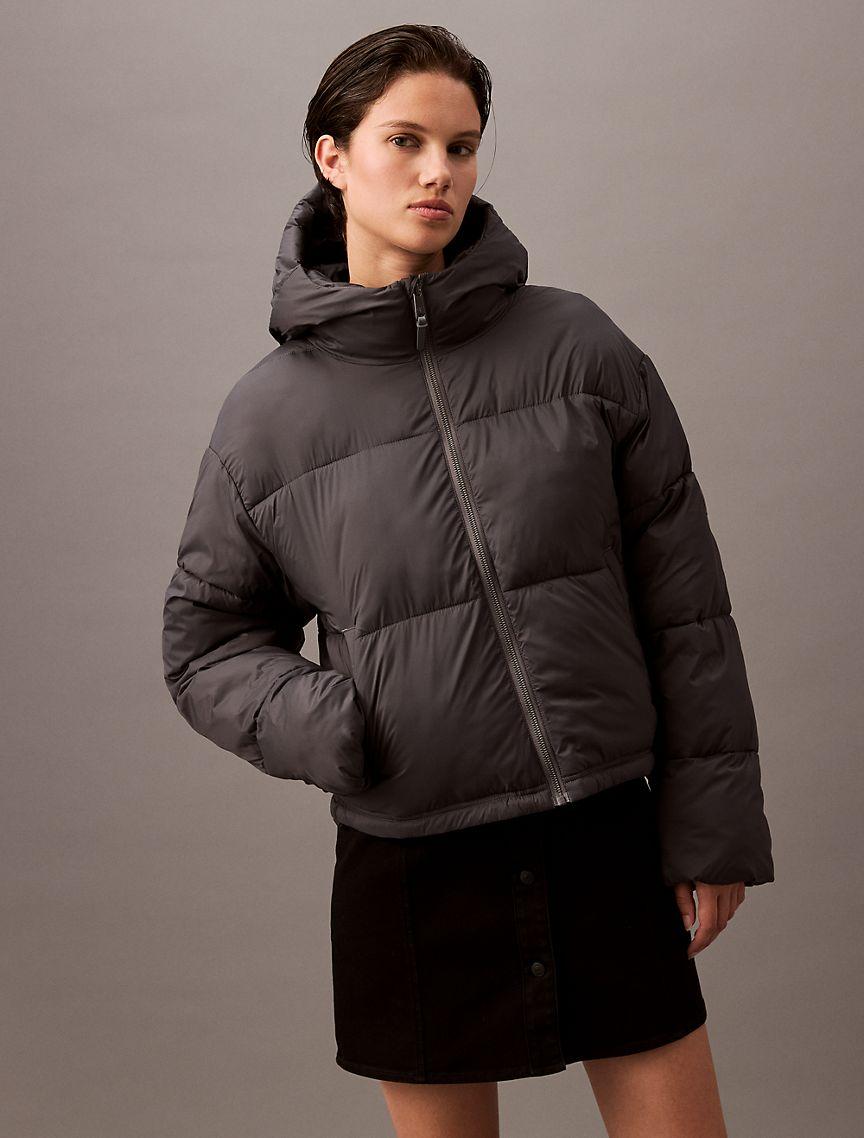 Short Hooded Puffer Jacket Product Image