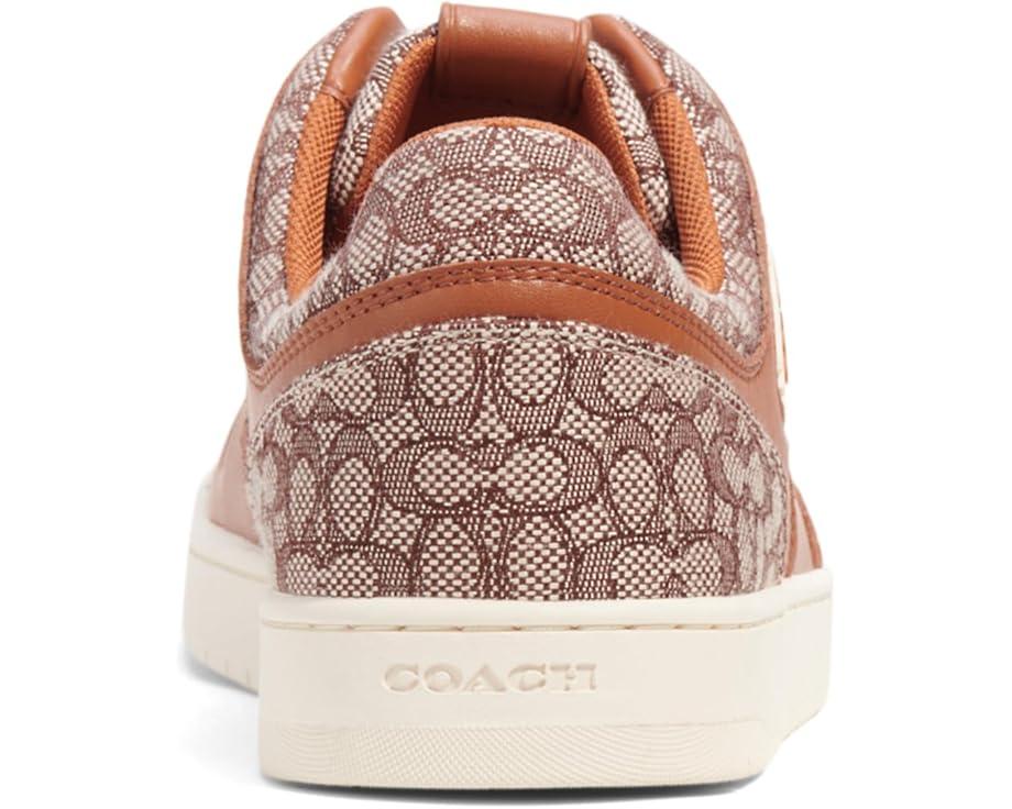 Men's COACH C201 Micro Signature Sneaker Product Image