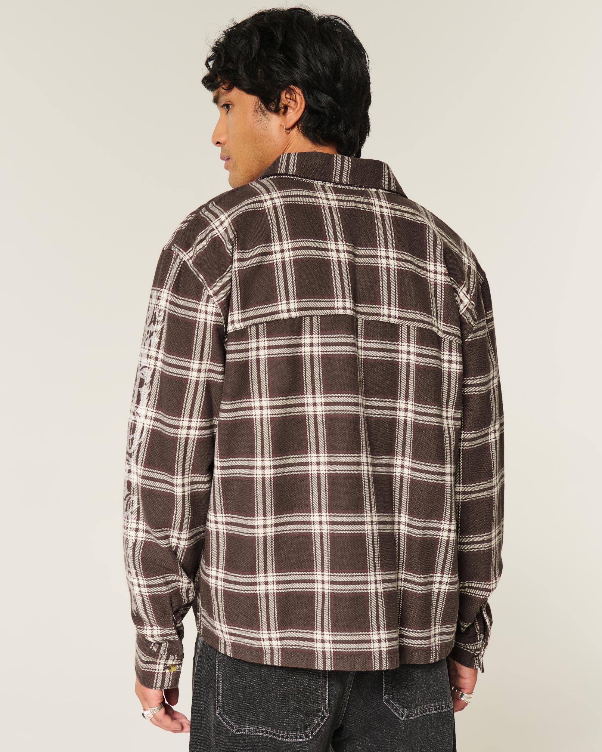 Long-Sleeve Flannel Shirt Product Image