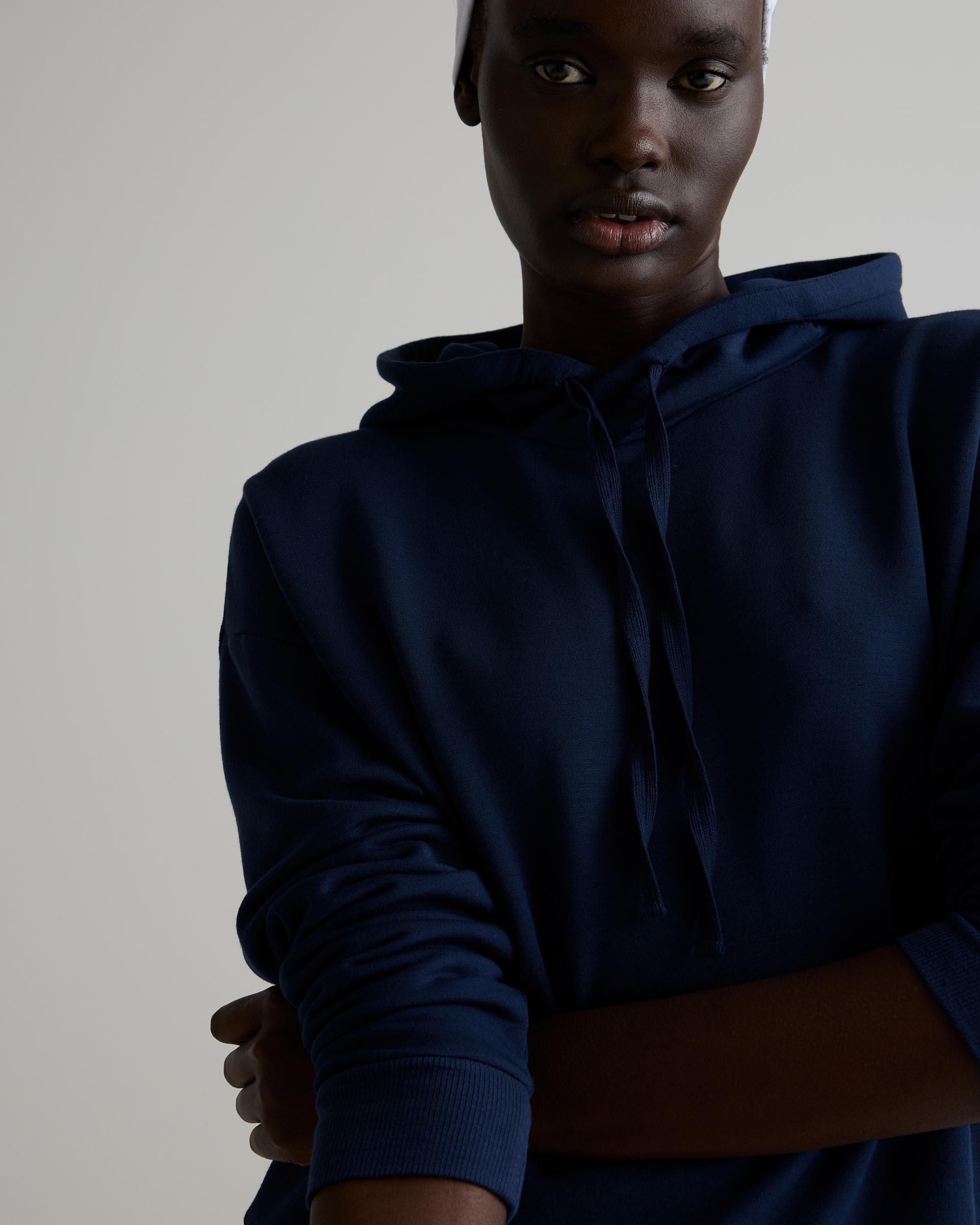 Quince | Women's SuperSoft Fleece Pullover Hoodie Sweatshirt Size XL, Lenzing Modal Product Image