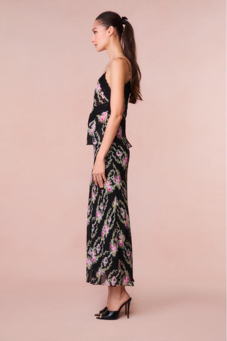 Castle Floral Maxi Skirt Product Image