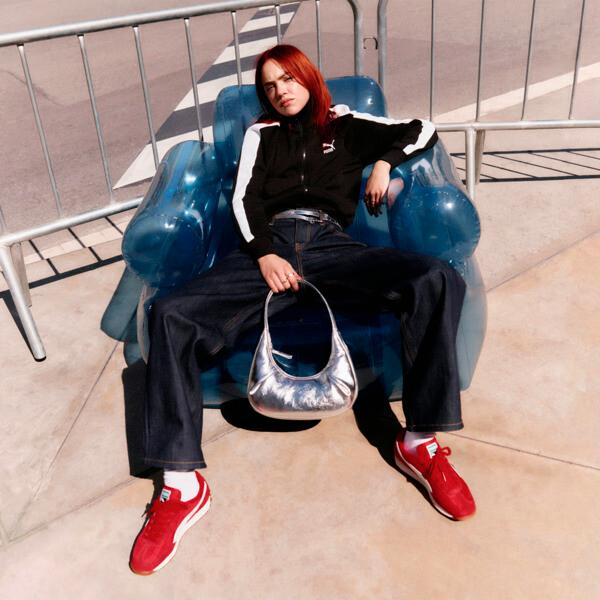 PUMA Easy Rider Vintage Women's Sneakers in Red/White Product Image