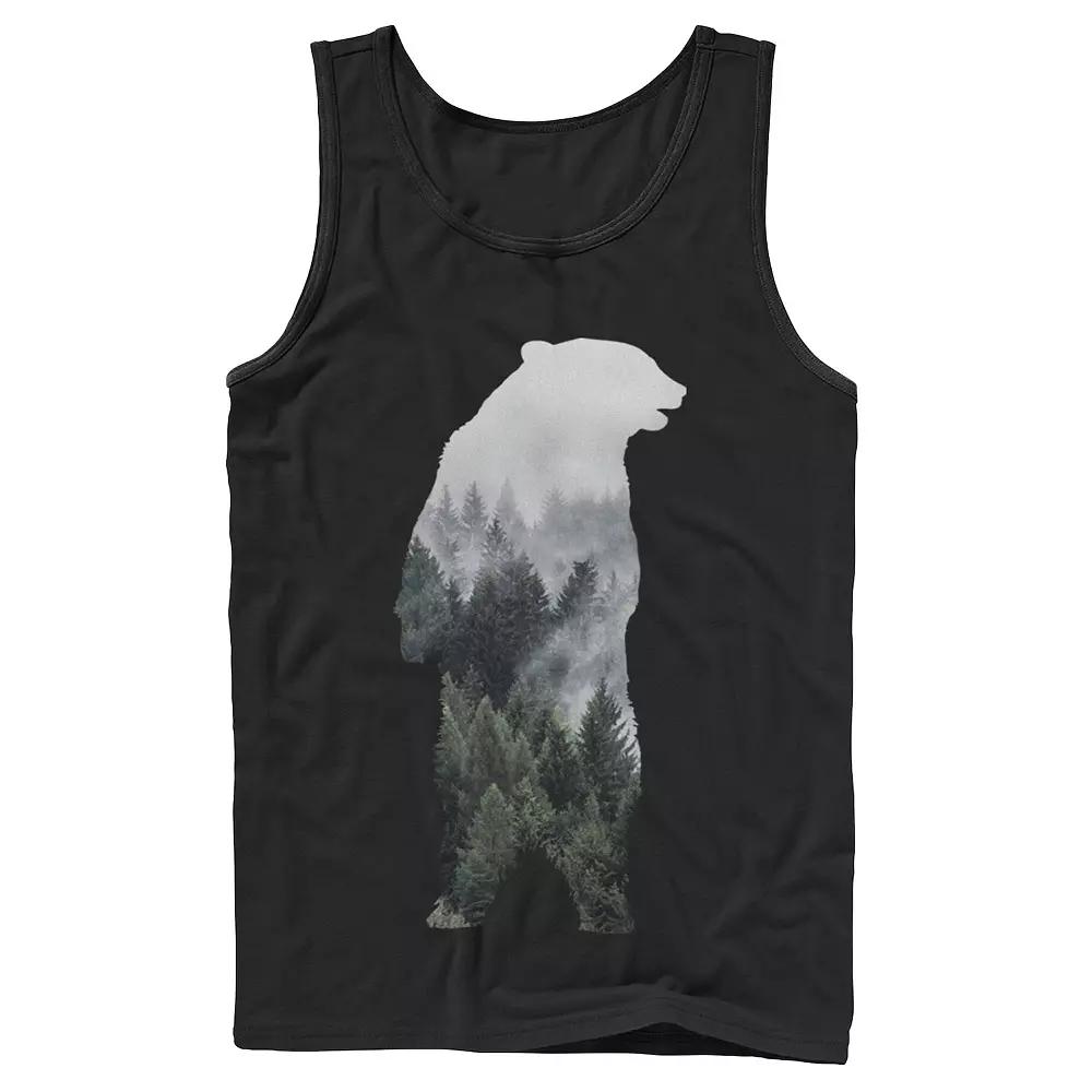 Men's Bear Mountain Silhouette Tank Top,  Product Image