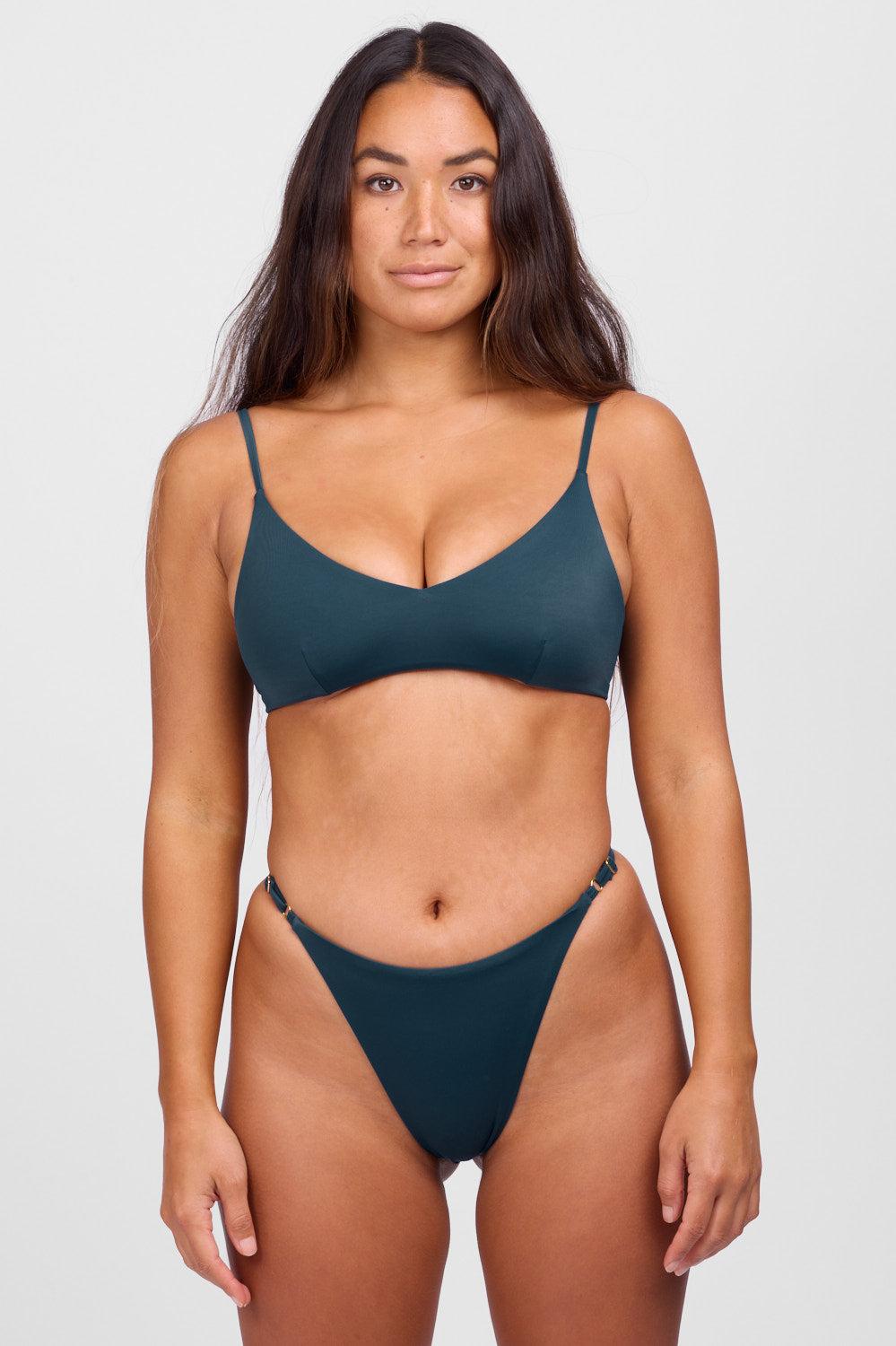 Brooklyn Bikini Bottom - Kelp Female Product Image