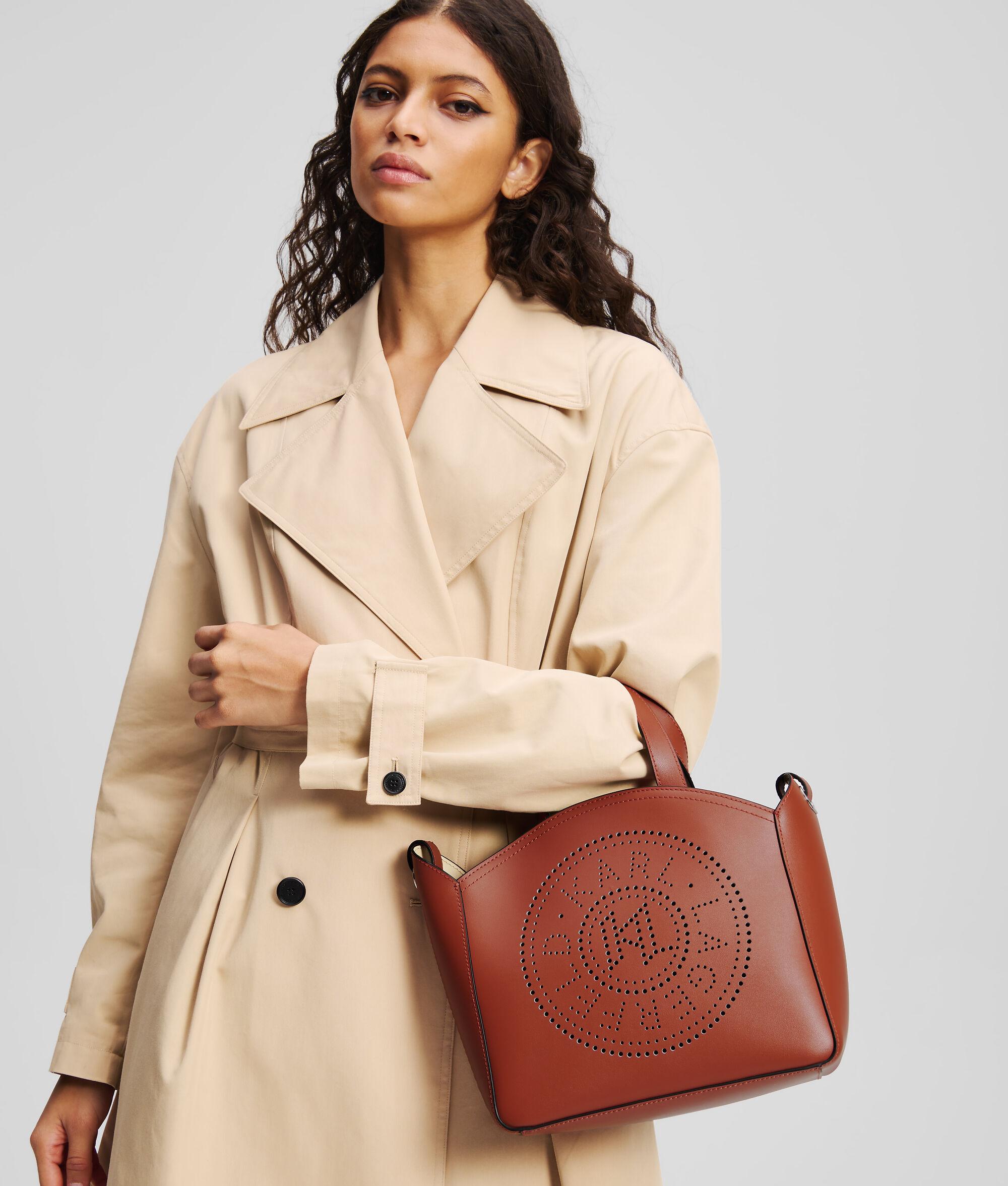 K/CIRCLE PERFORATED SMALL TOTE BAG Product Image