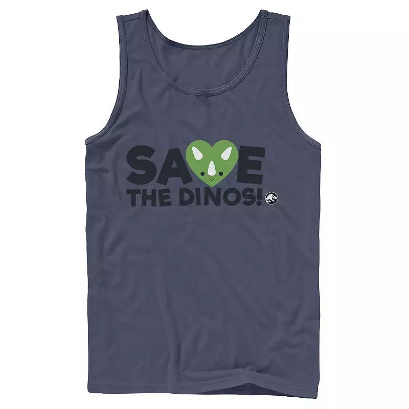 Men's Jurassic World: Fallen Kingdom Save The Dinos! Tank Top,  Product Image