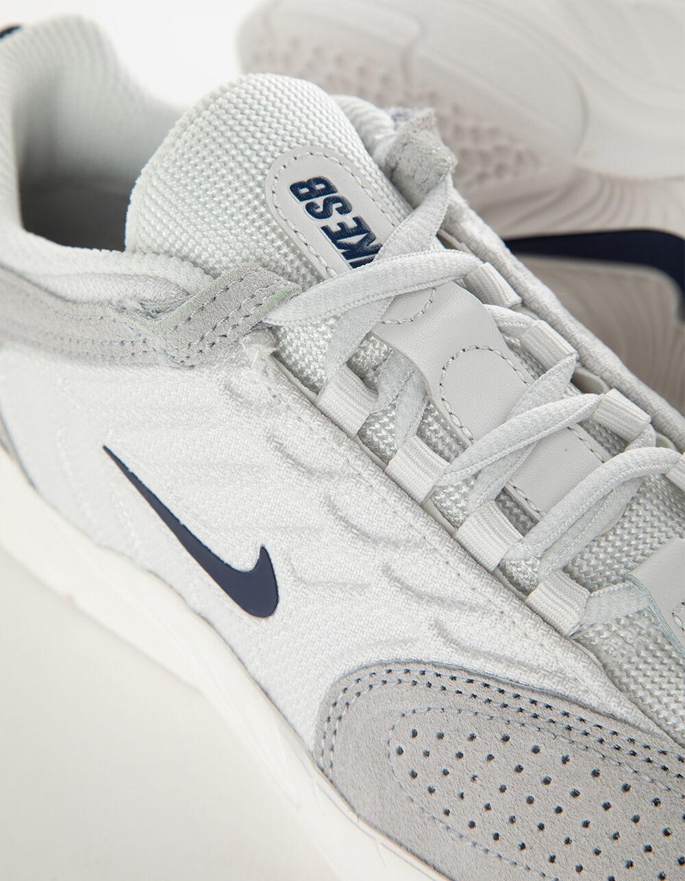 NIKE SB Vertebrae Shoes - GRAY/WHITE Product Image