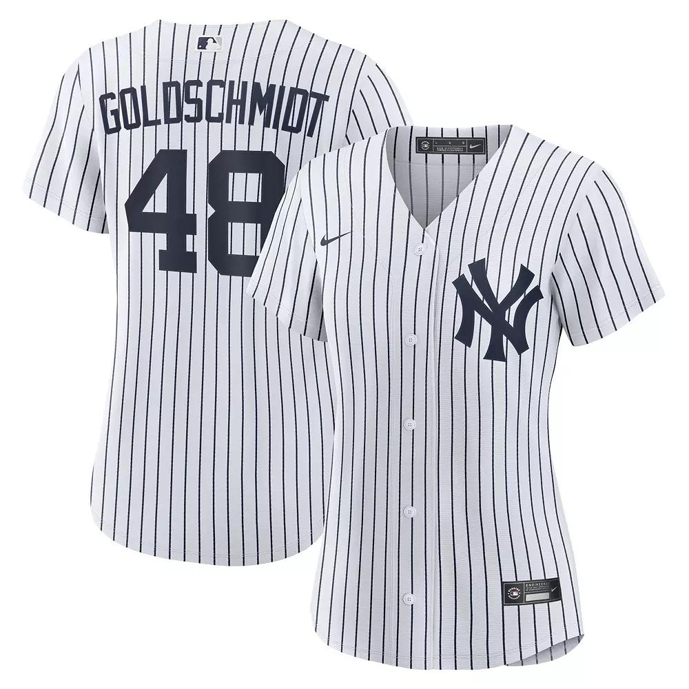 Women's Nike Paul Goldschmidt White New York Yankees Home Replica Jersey,  Product Image