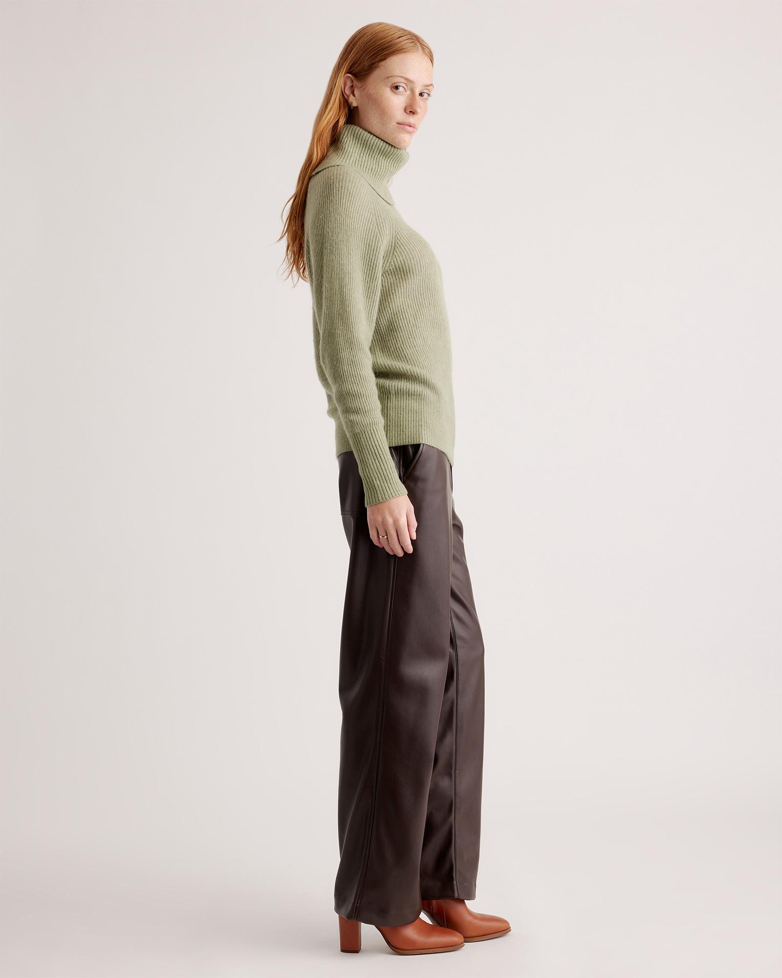 Quince | Women's Baby Alpaca-Wool Turtleneck Sweater Product Image