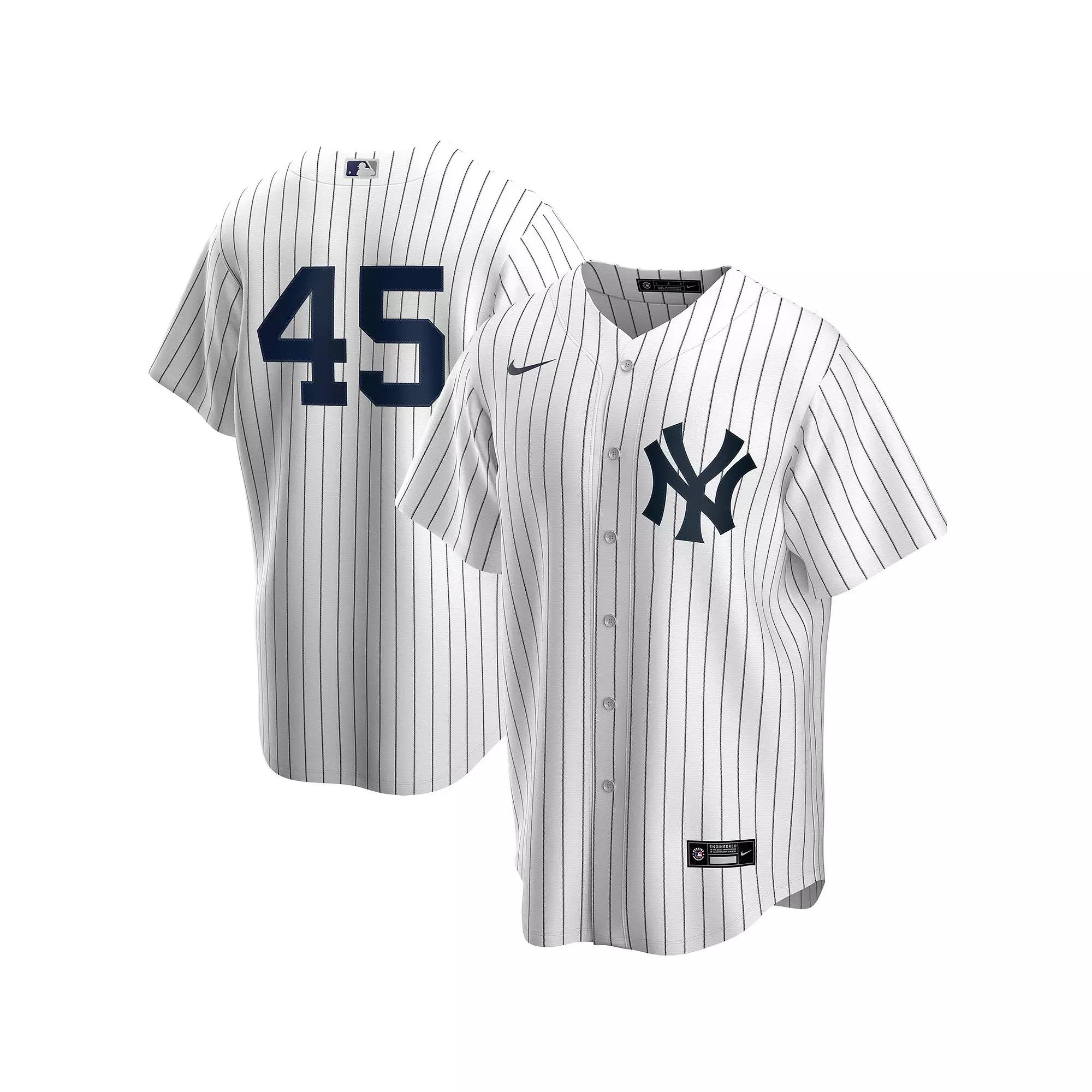 Mens Nike Gerrit Cole New York Yankees Home Replica Player Name Jersey Product Image