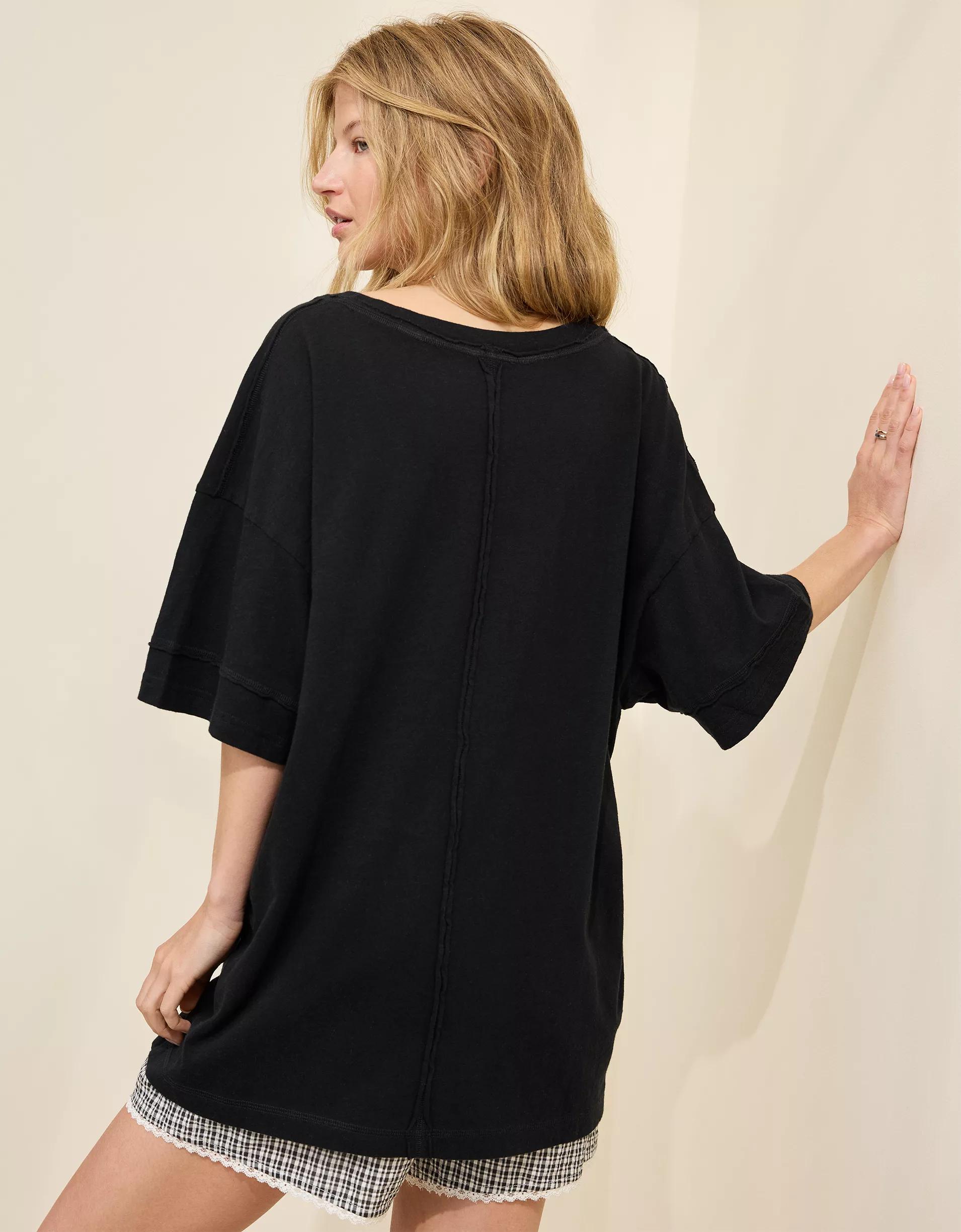 Aerie Voop Oversized Boyfriend T-Shirt Women's Product Image