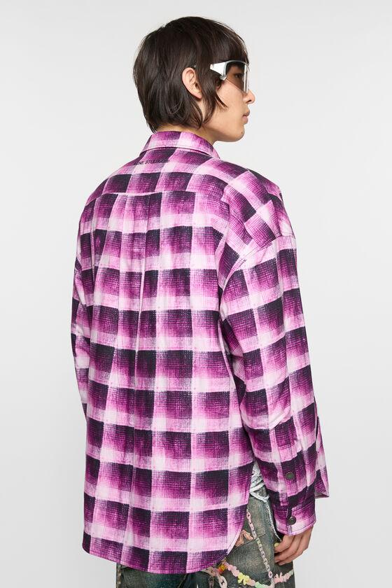 Check button-up shirt Product Image