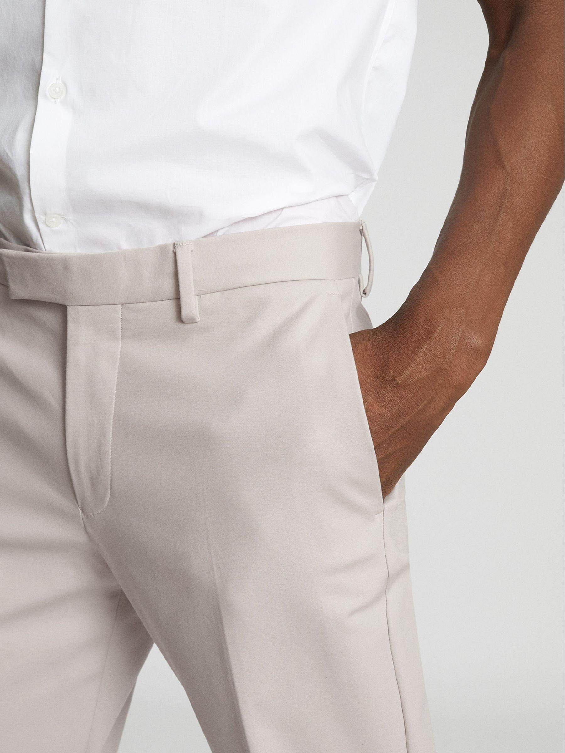 Slim Fit Chinos in Stone Product Image