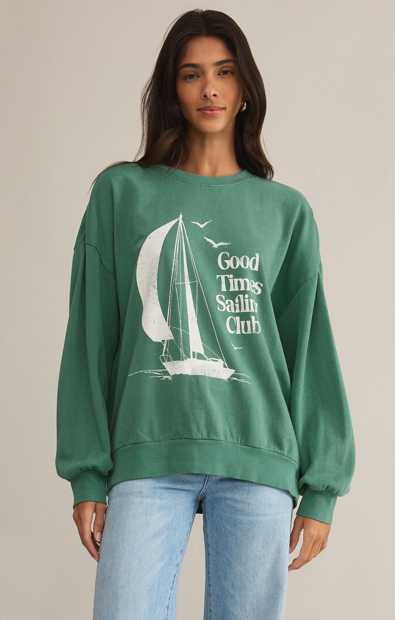 SAIL AWAY SUNDAY SWEATSHIRT *FS Product Image