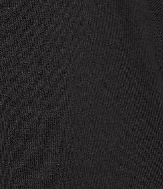 Calessa Embroidered Split V-Neck Balloon Sleeve Tunic Product Image