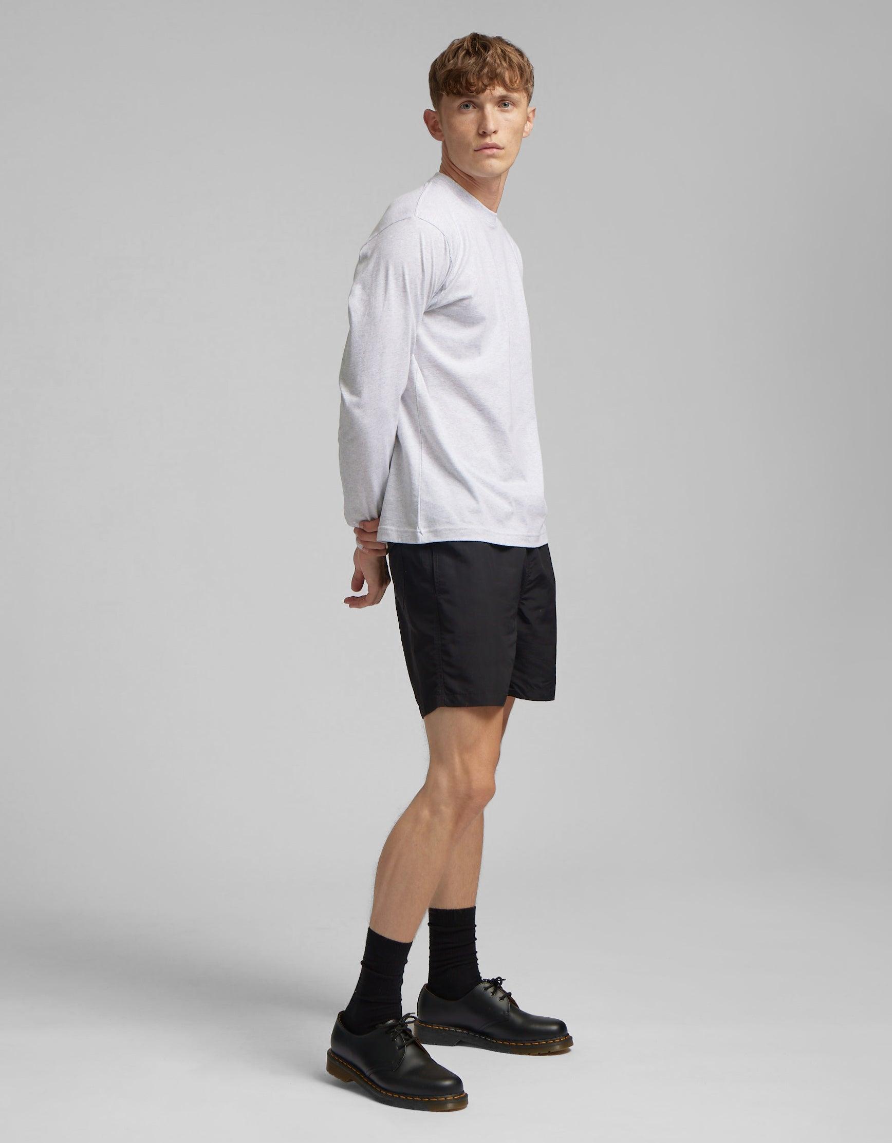 Oversized Organic LS T-Shirt - Marine Blue Product Image