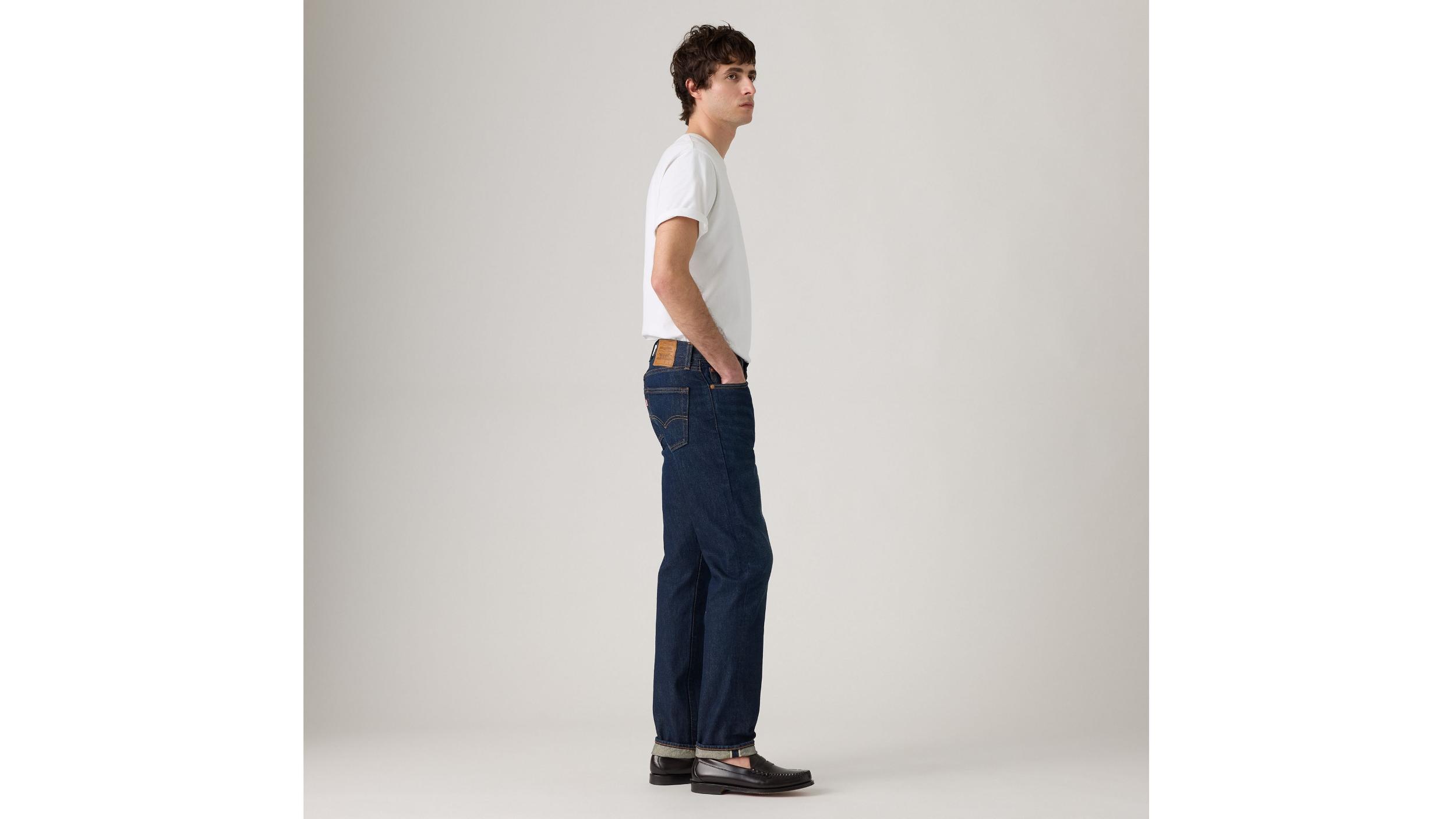 511™ Slim Fit Selvedge Men's Jeans Product Image