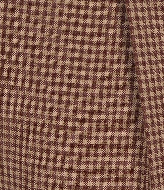 Tara Jarmon Paseo Woven Houndstooth Print Flat Front Pant Product Image