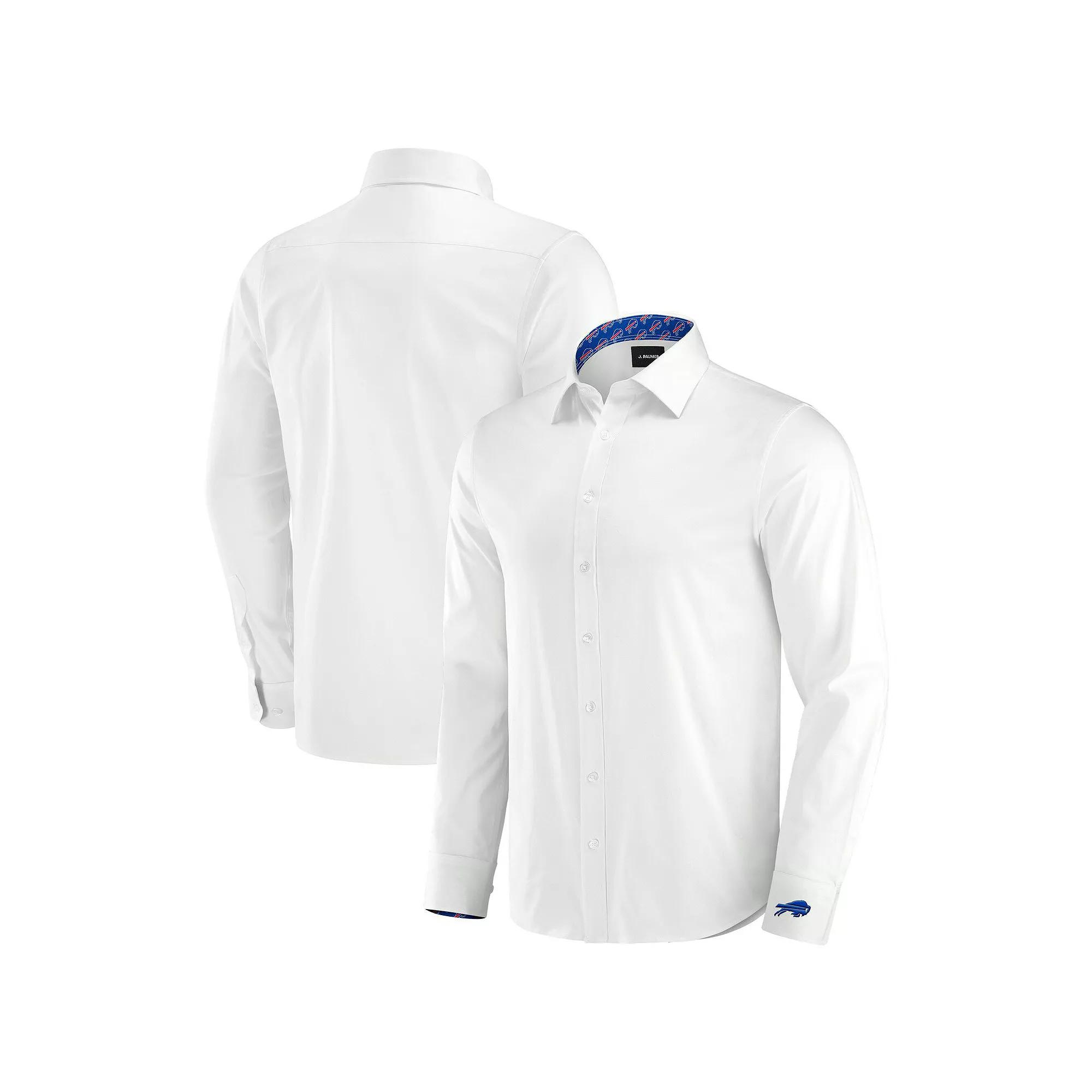Men's J. Palmer White Kansas City Chiefs Man-In-Motion Long Sleeve Button-Up Dress Shirt,  Product Image