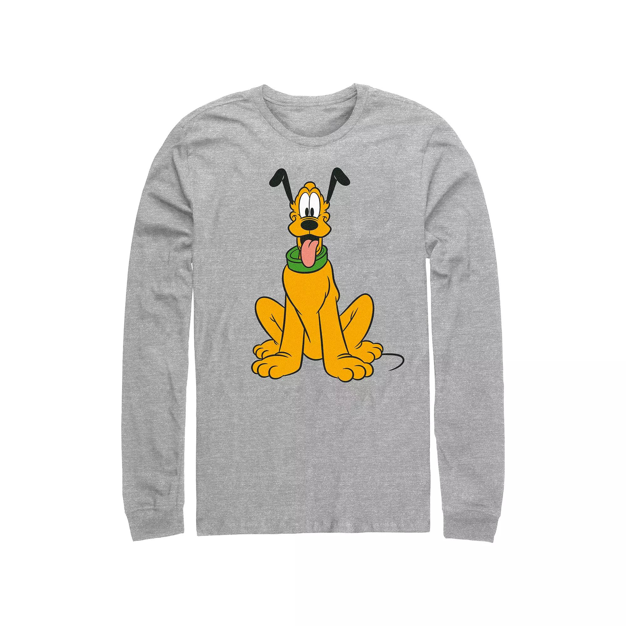 Men's Mickey Mouse Happy Pluto Graphic Tee,  Product Image