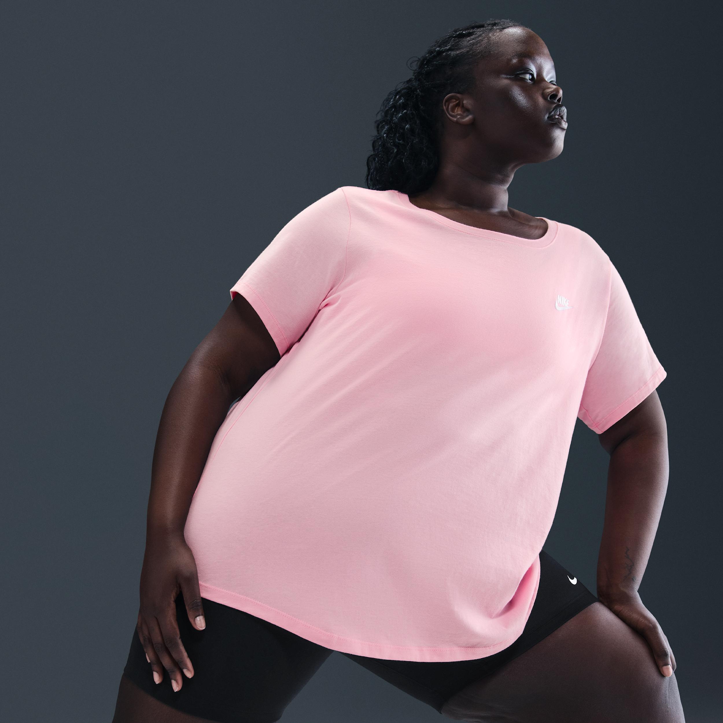 Nike Sportswear Club Essentials Women's T-Shirt (Plus Size) Product Image