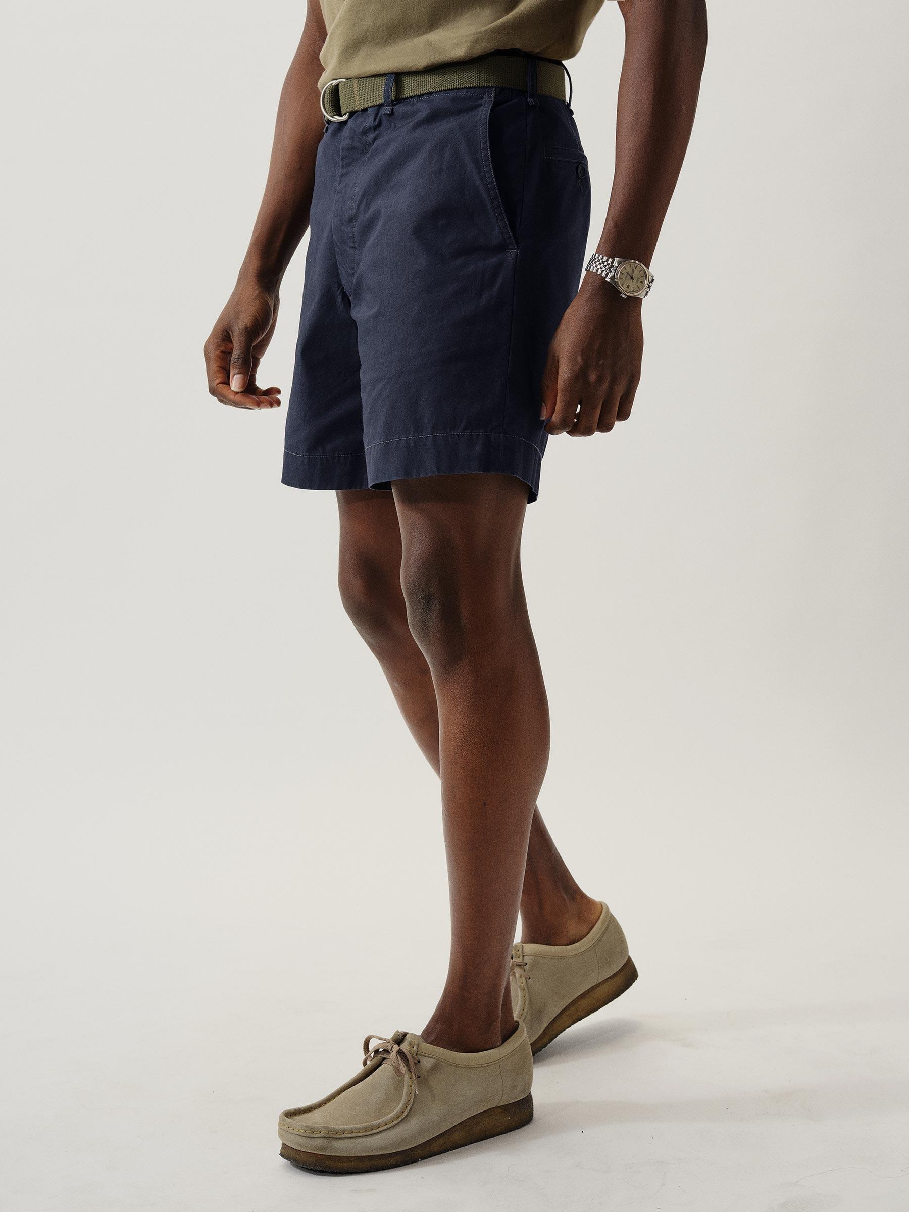 Dress Navy Venice Wash Parachute Poplin Carry-On 6.5" Short Product Image