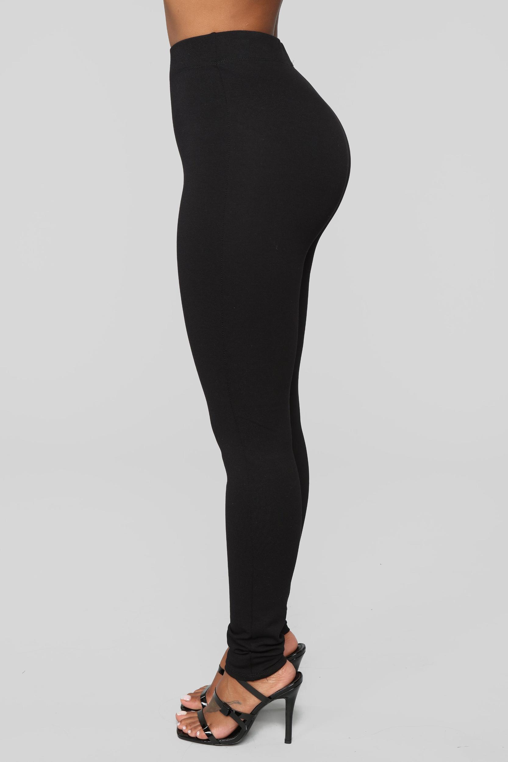 Almost Everyday Ponte Leggings - Black Product Image