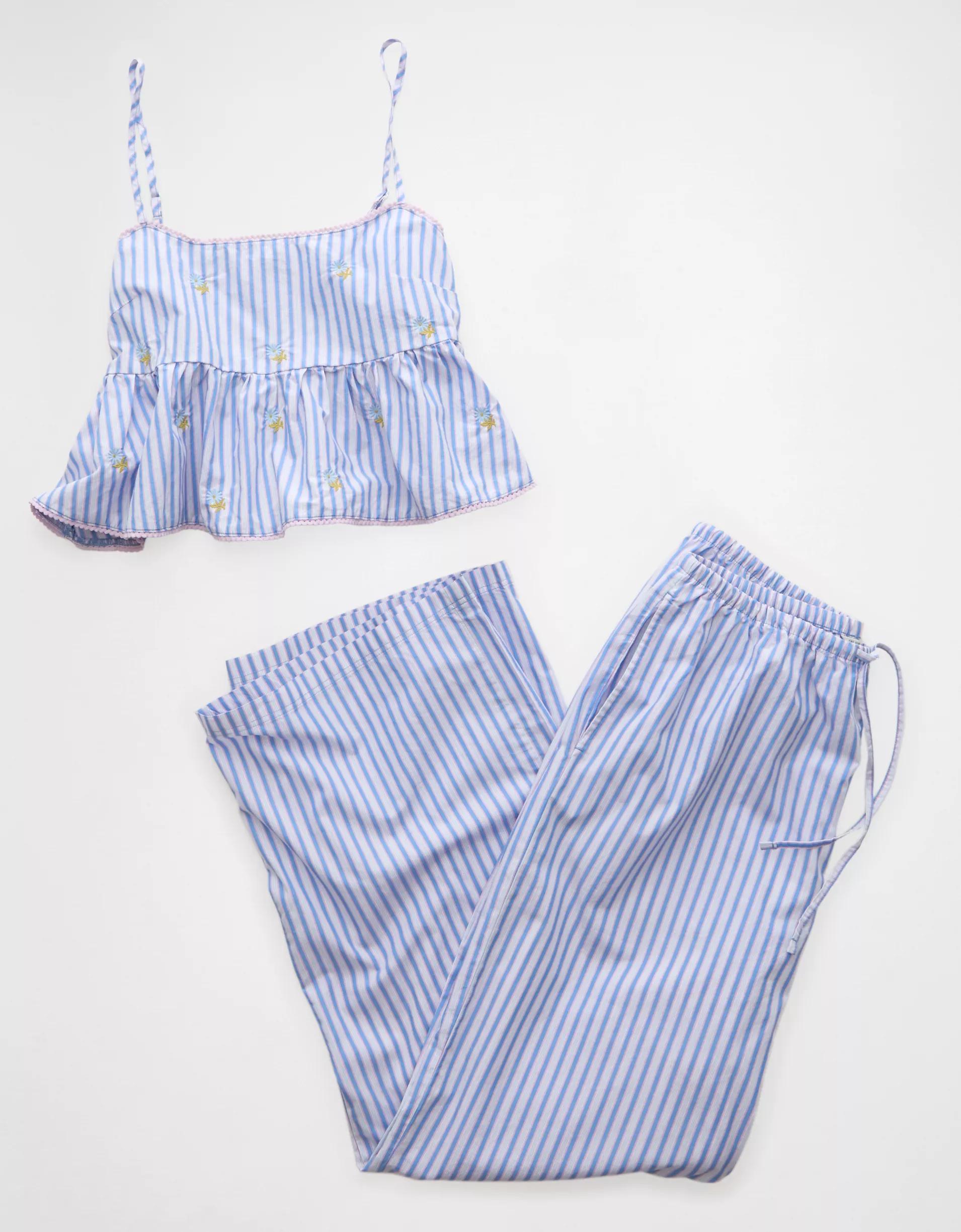 AE x The Summer I Turned Pretty Peplum PJ Set Women's Product Image