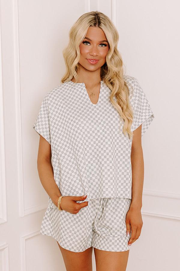 Cappuccino Cutie Shift Top Product Image