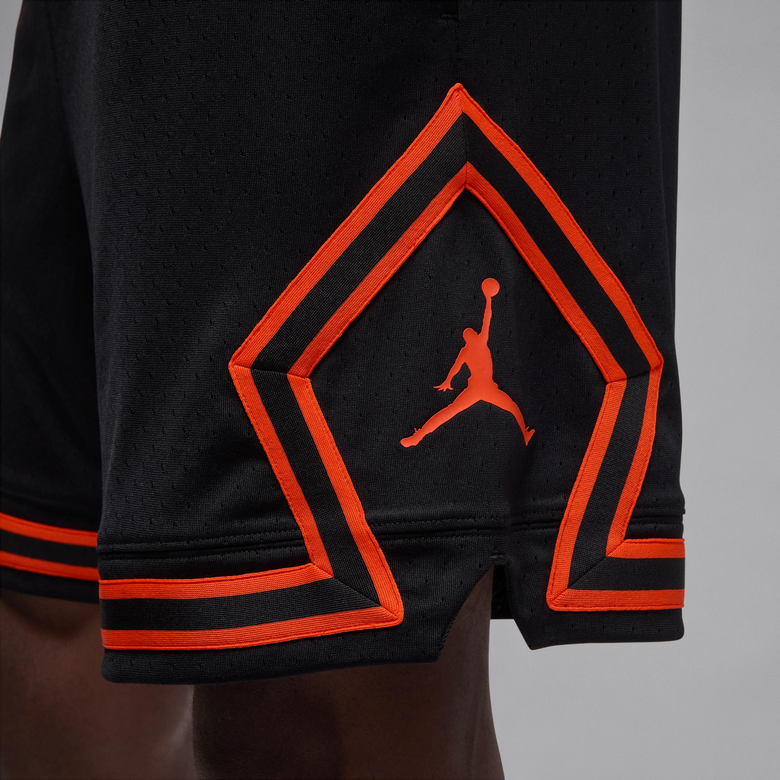 Mens Jordan Sport Dri-FIT Mesh Diamond Shorts | HF9910-011 Product Image