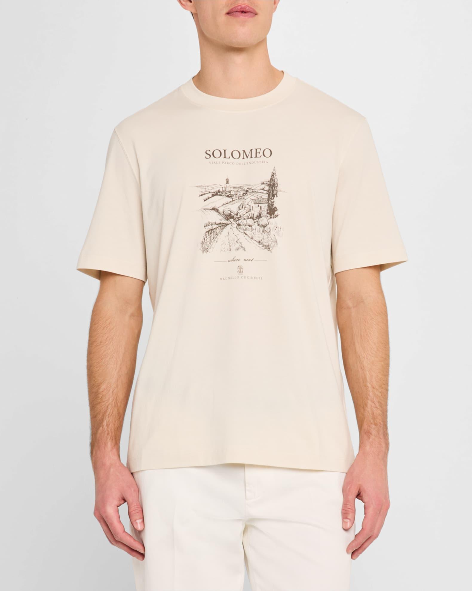 Men's Solomeo Casa Crewneck T-Shirt Product Image