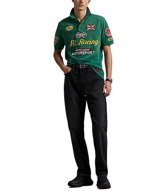Polo Ralph Lauren Classic Fit RL Racing Mesh Short Sleeve Polo Shirt Product Image