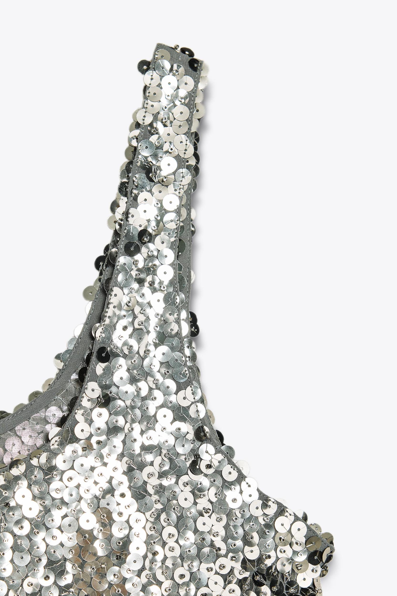 SEQUIN STRAP TOP Product Image