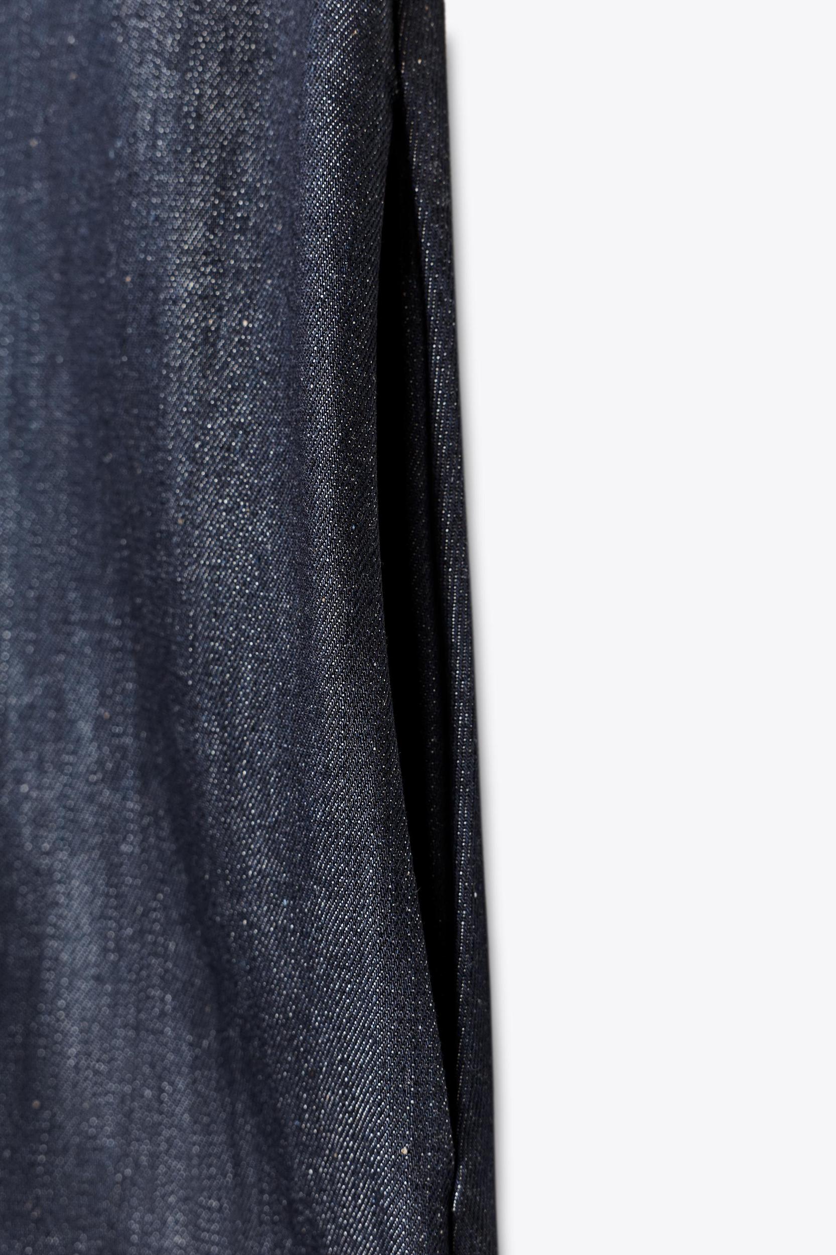 ZW COLLECTION DENIM MINI DRESS Product Image