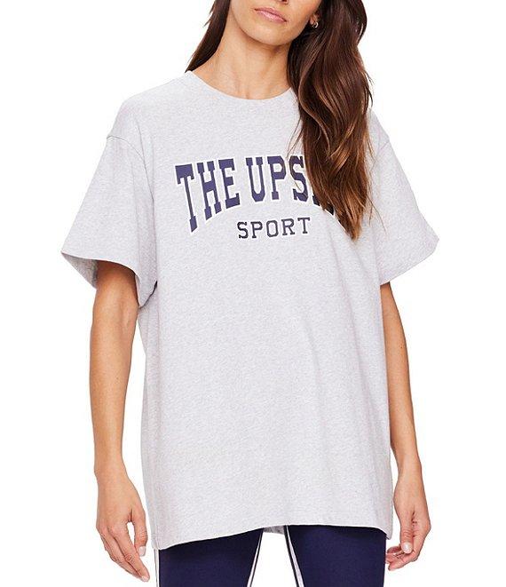 The Upside Harbor Sammi Organic Cotton Crew Neck Short Sleeve Tee Product Image