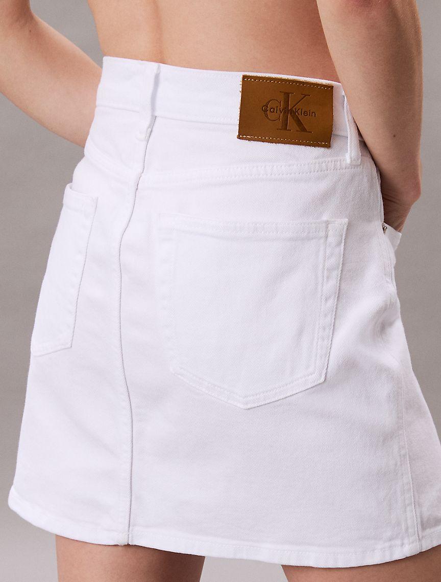 Denim Mini Skirt Product Image