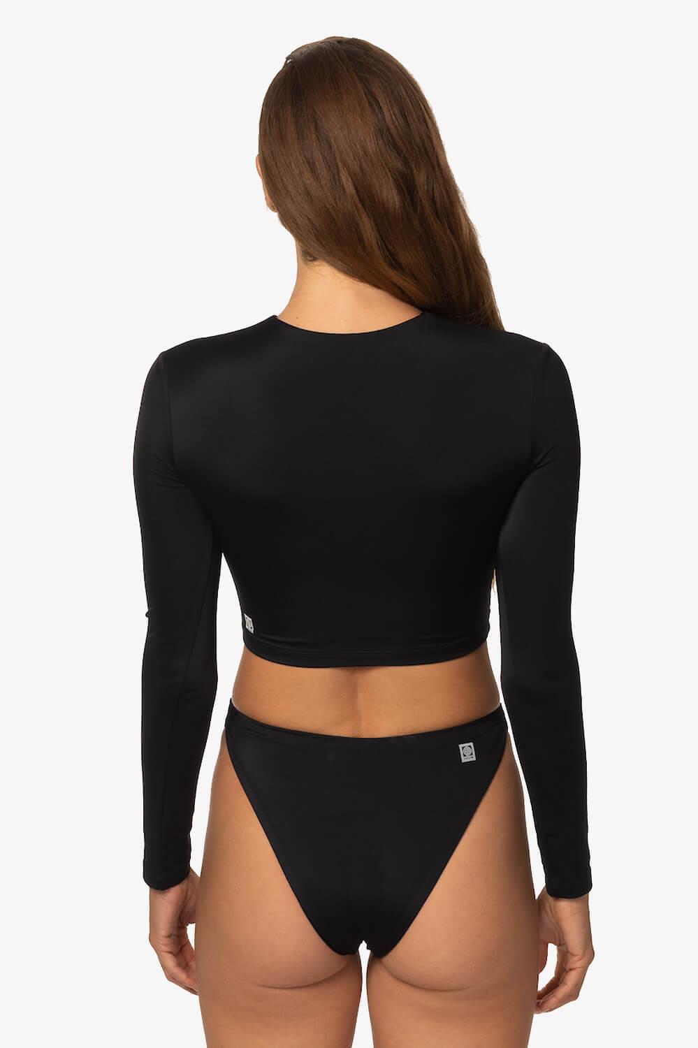 Taranaki Long Sleeved Crop Cut-Out Rashguard Female Product Image