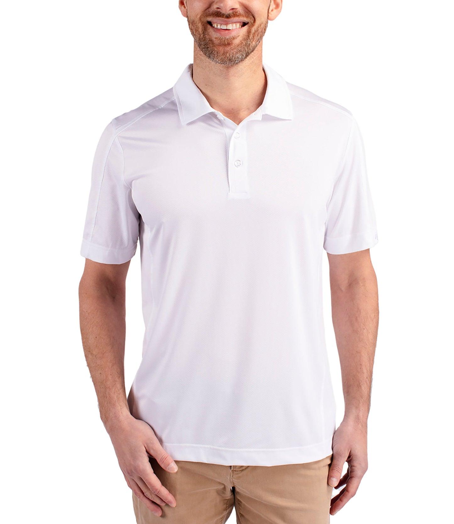Cutter & Buck Prospect Eco Textured Stretch Recycled Men's Short Sleeve Polo Product Image