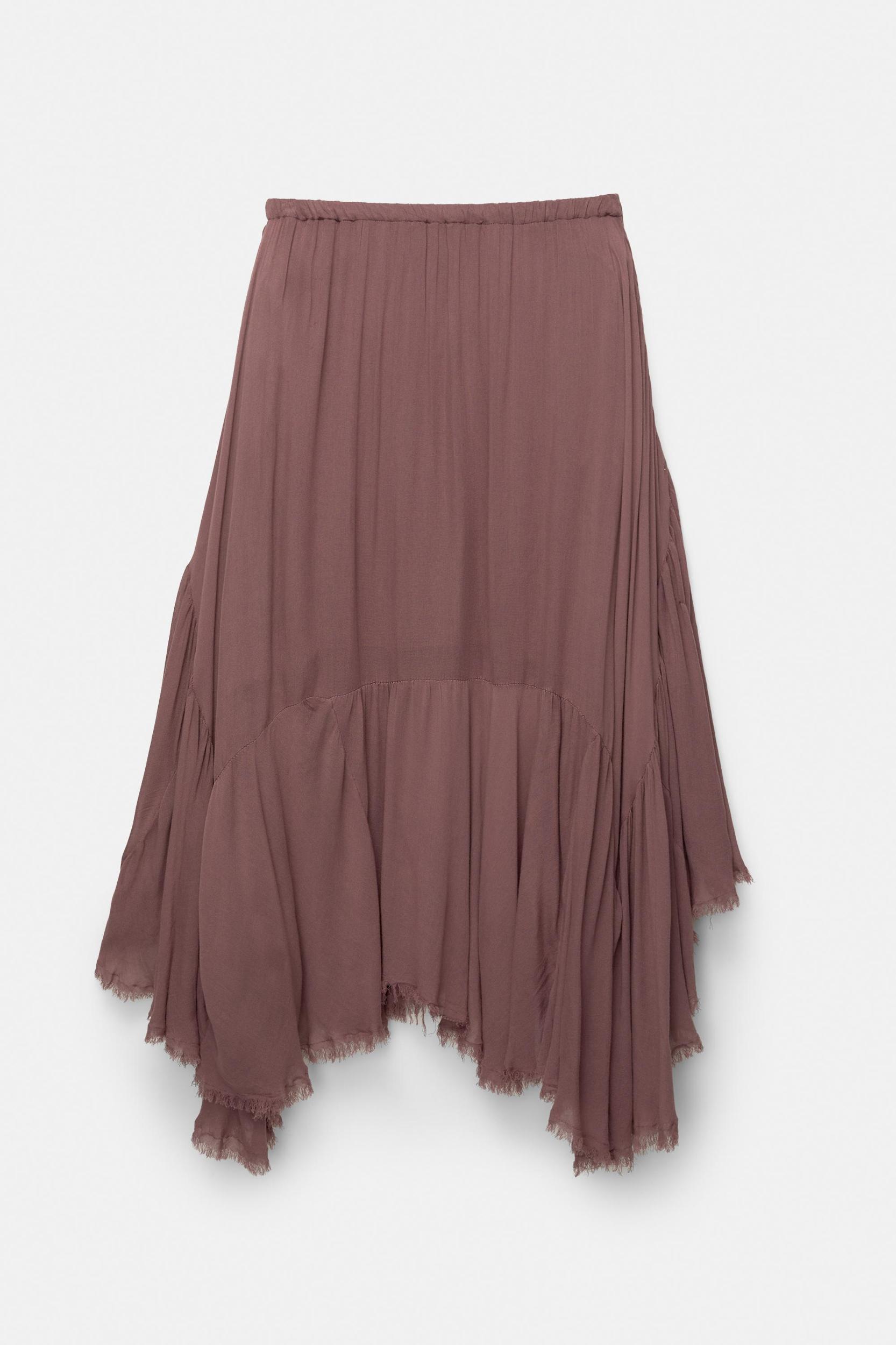 Asymmetric midi skirt Product Image