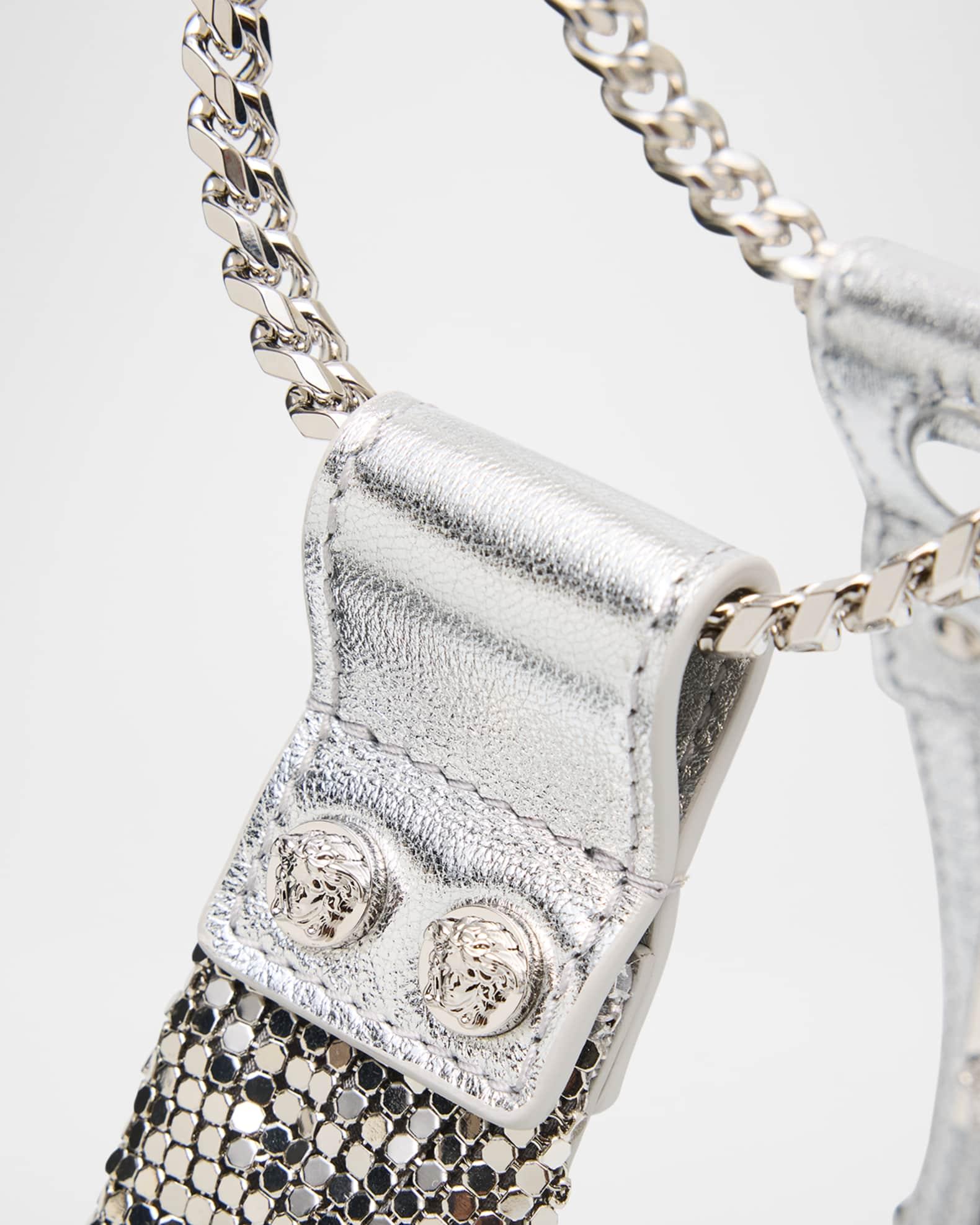 Metal Mesh Top-Handle Bag Product Image