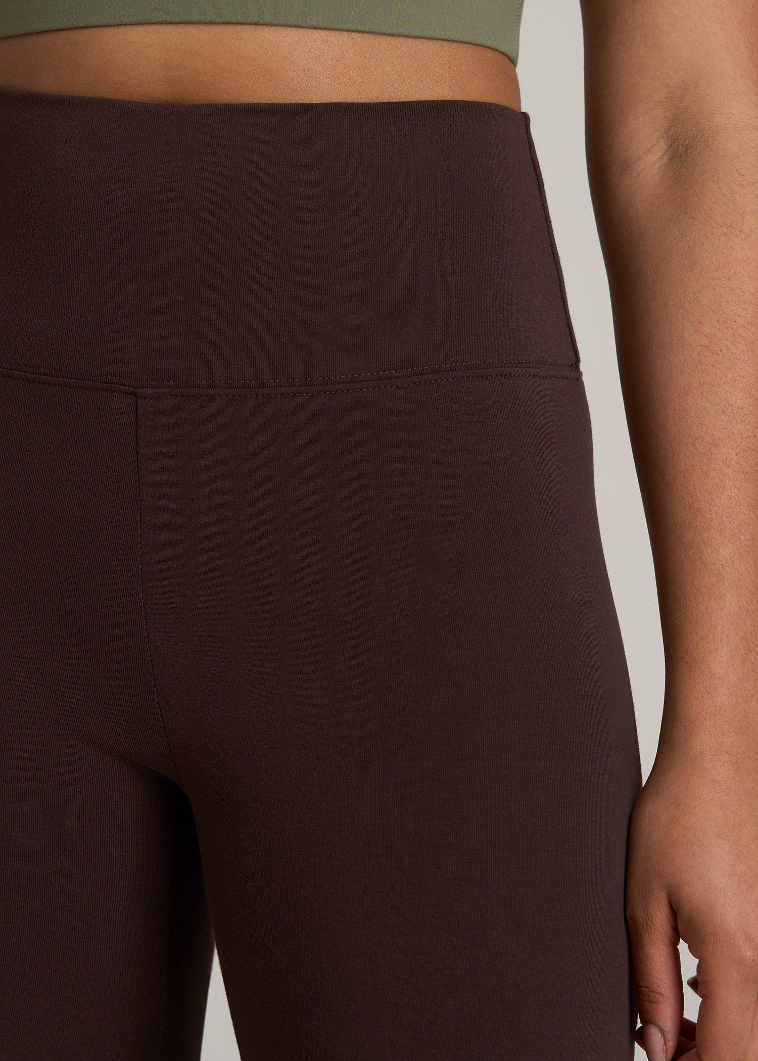 Cotton Leggings for Tall Women in Espresso Female Product Image