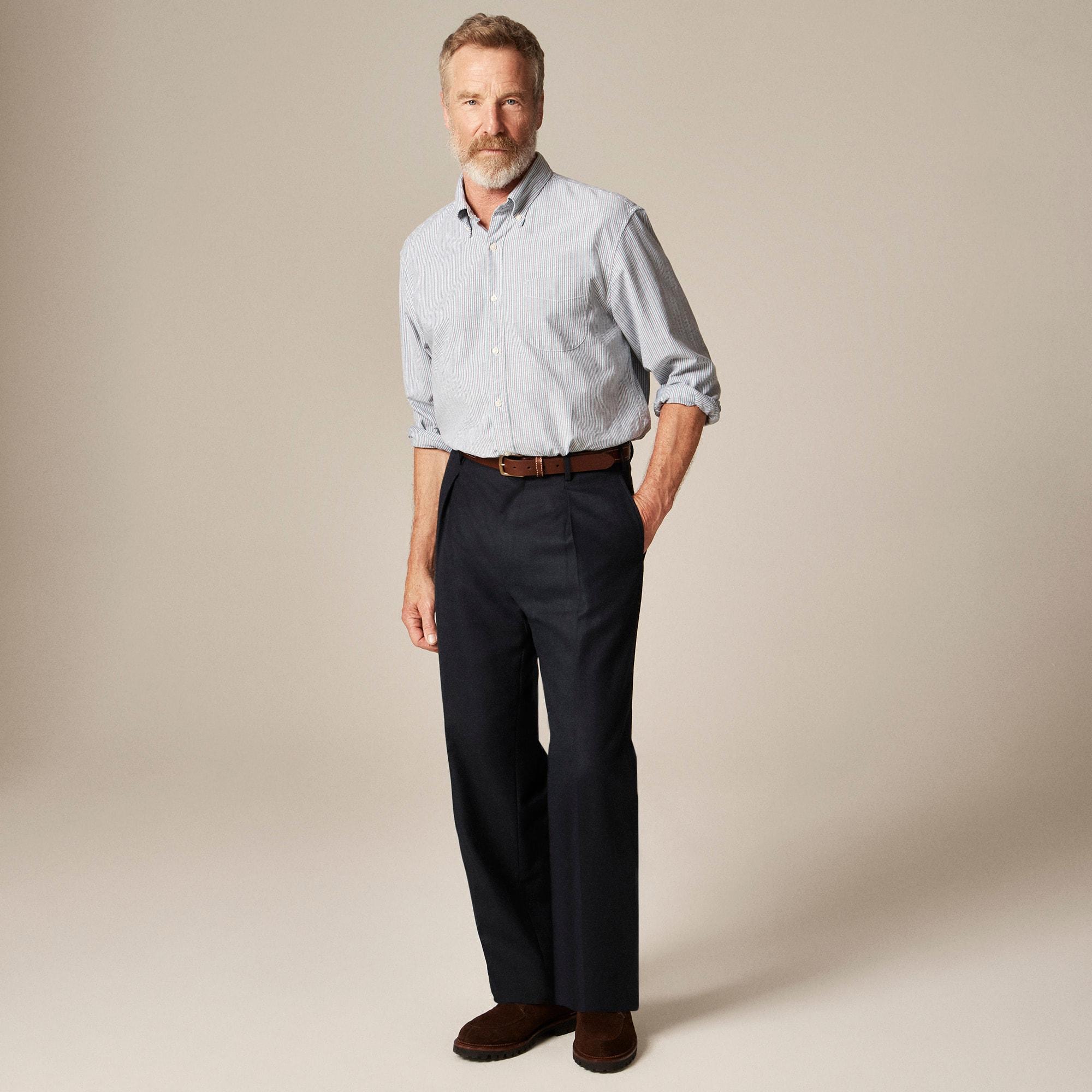 Broken-in organic cotton oxford shirt Product Image