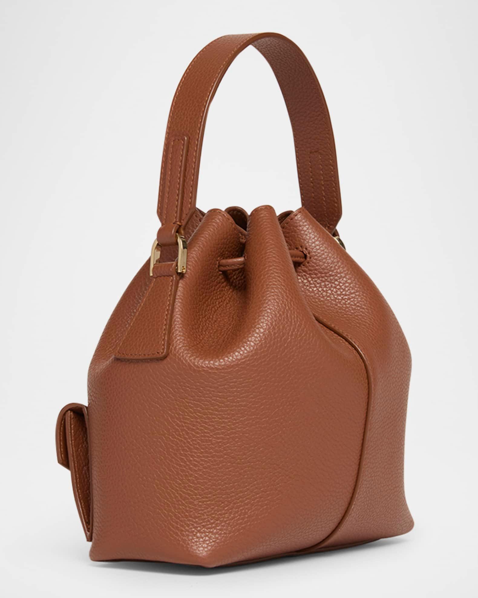 Harley Grainy Leather Bucket Bag Product Image