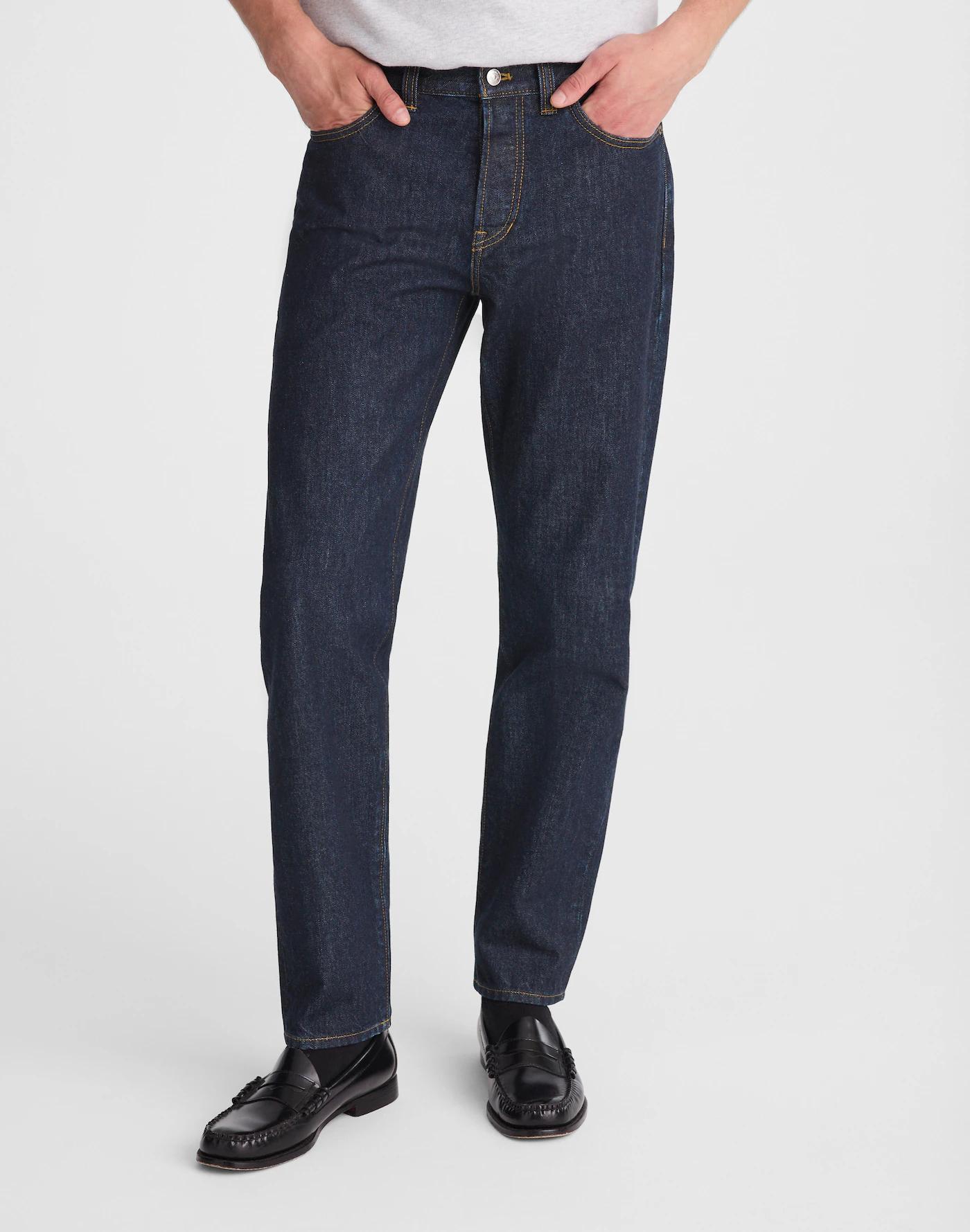 Relaxed Taper Jeans in Japanese Denim Product Image
