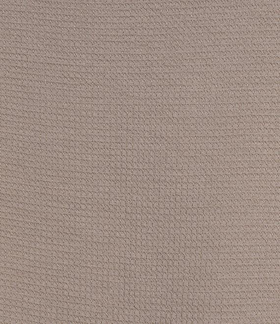 Eileen Fisher Organic Cotton Blend Waffle Doubleknit Coordinating High Funnel Neck Long Sleeve Box Top Product Image