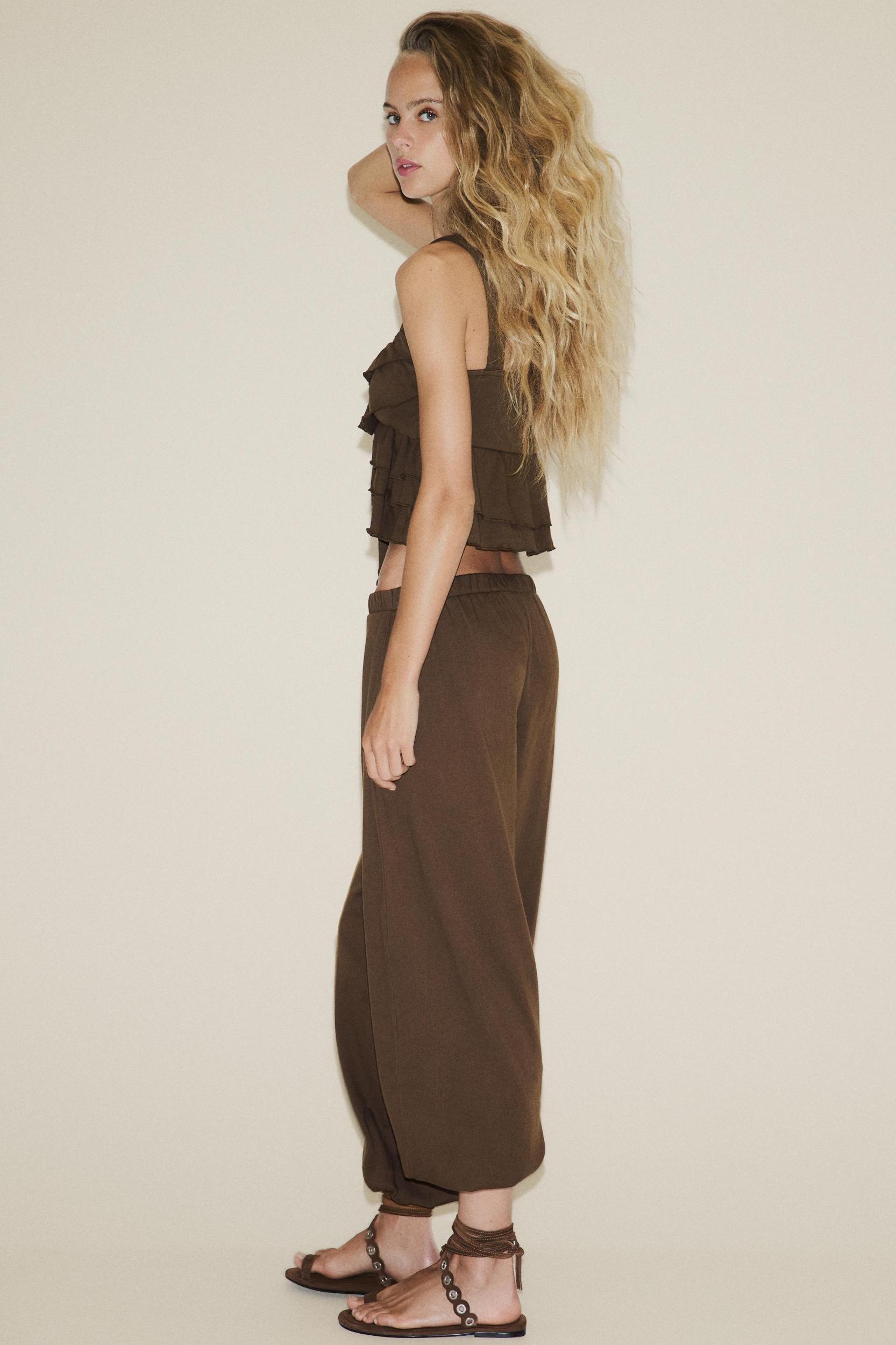 PLUSH BALLOON PANTS Product Image